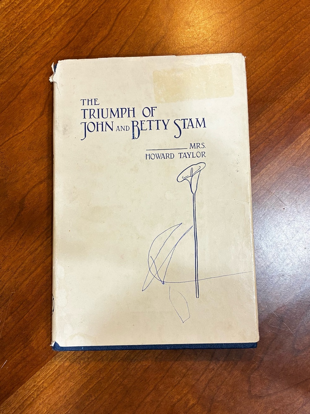 The Triumph of John & Betty Stam by Mrs Howard Taylor 1952 Book Hardcover CIM